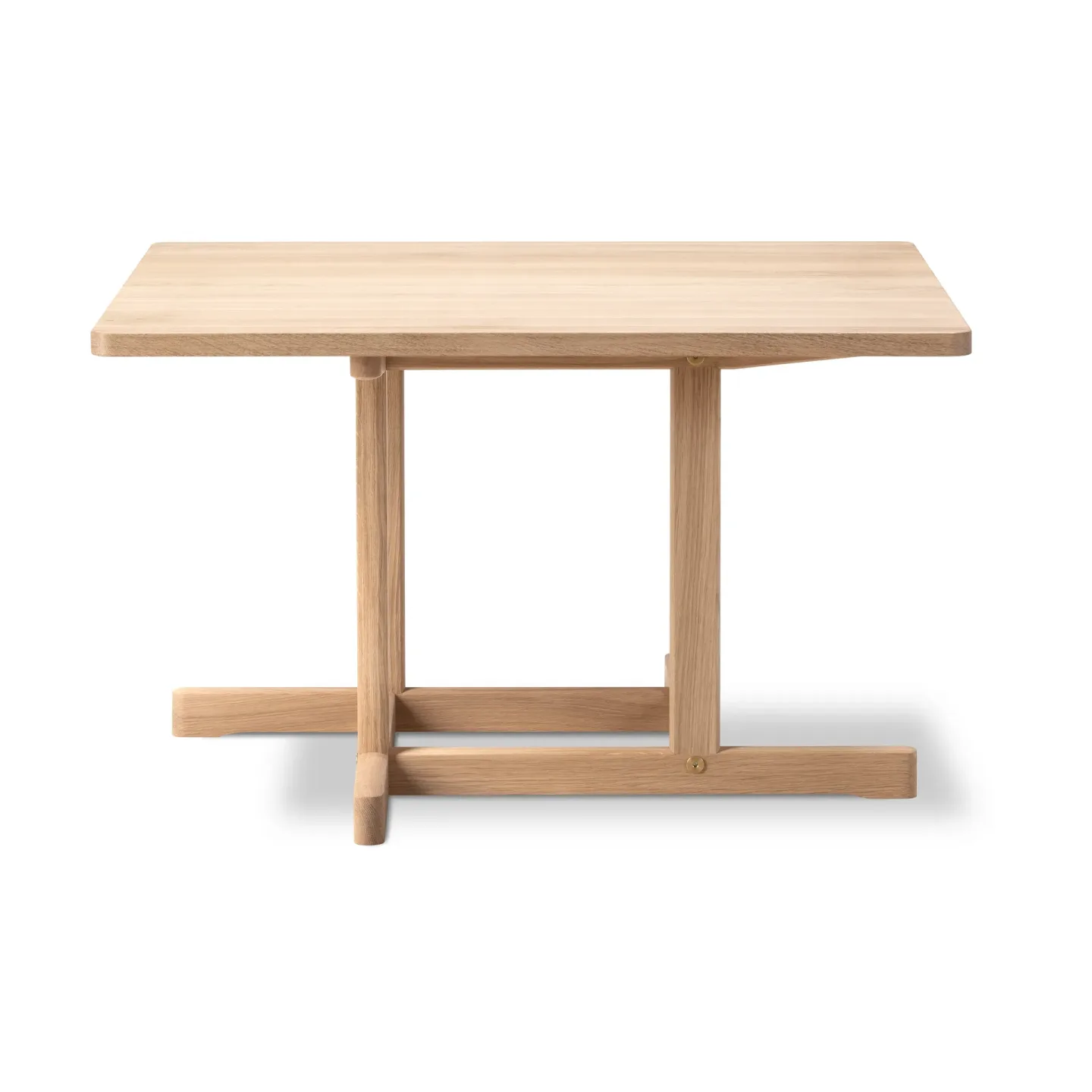 Fredericia Furniture BM80 Mogensen Coffee Table 90x90 cm Gesäuerte Eiche