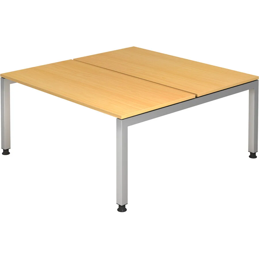 Anbautisch Office buche Holzwerkstoff B 160 cm T 162.5 cm