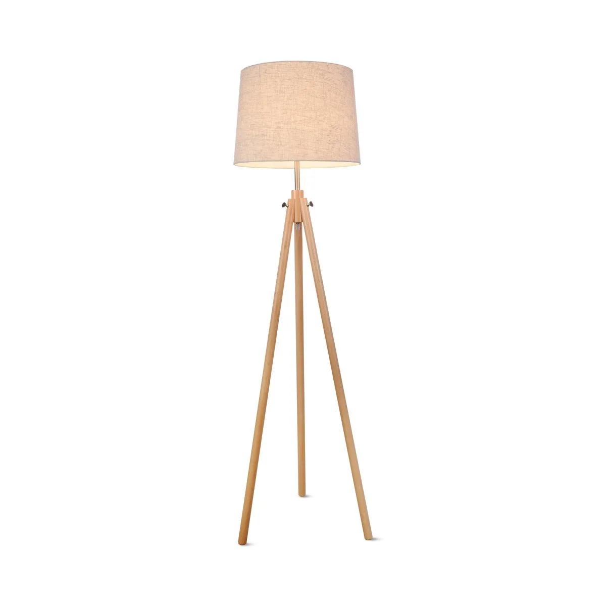 Maytoni - Calvin - Golvlampa - Trä