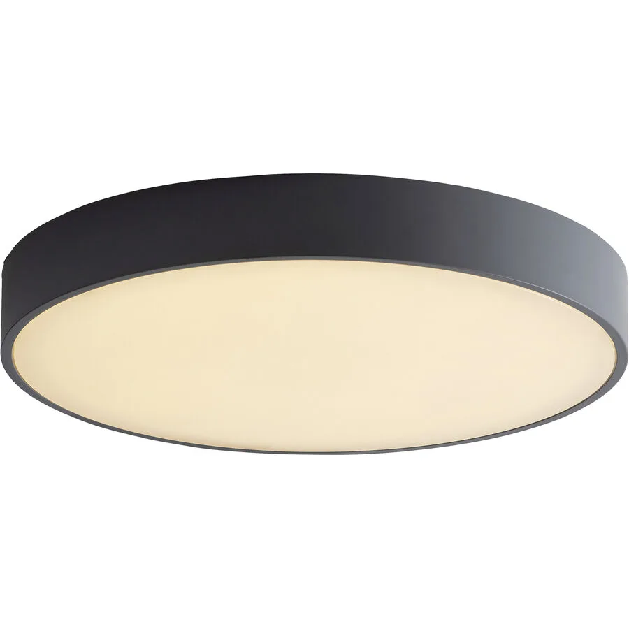 Deckenlampe Samona Grau Kunststoff - LED - Lichtfarbe: Extra warmweiss - LED Energiesparlampen