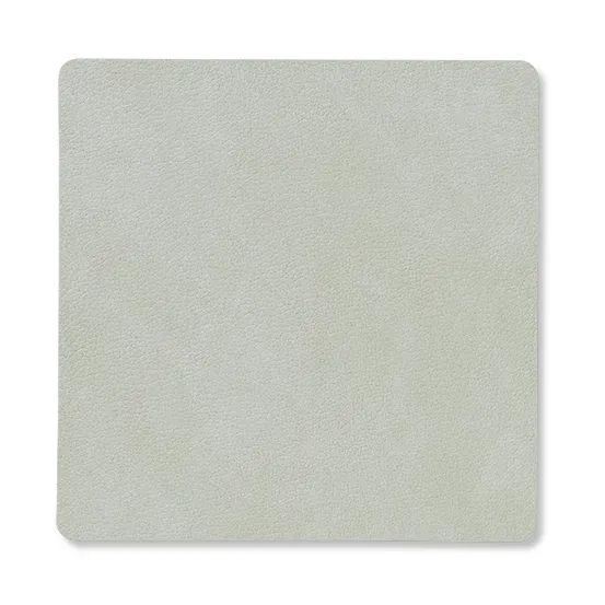 LIND DNA Nupo glasunderlägg square metallic (stengrå)