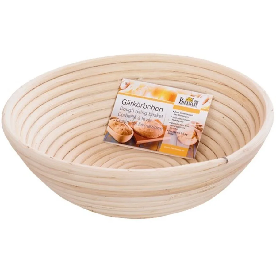 Birkmann Garkörbchen Bake beige H 25 cm - Material: Peddingrohr