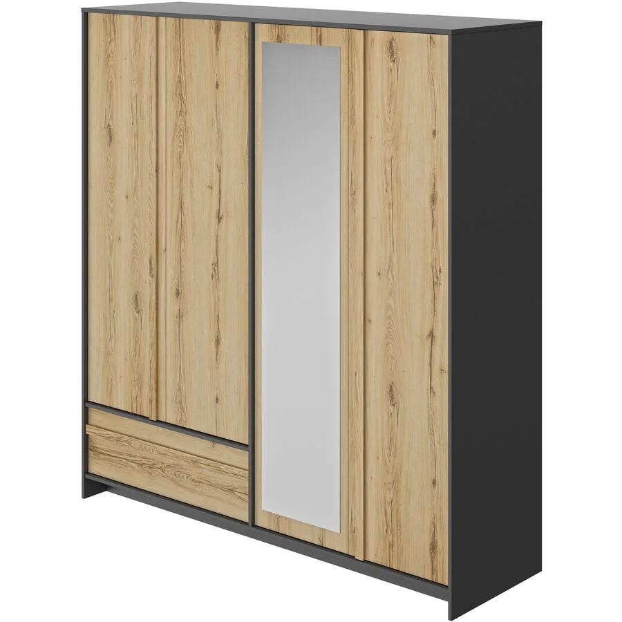 Schrank Zaym Eiche Dekor Holzwerkstoff B 197 cm
