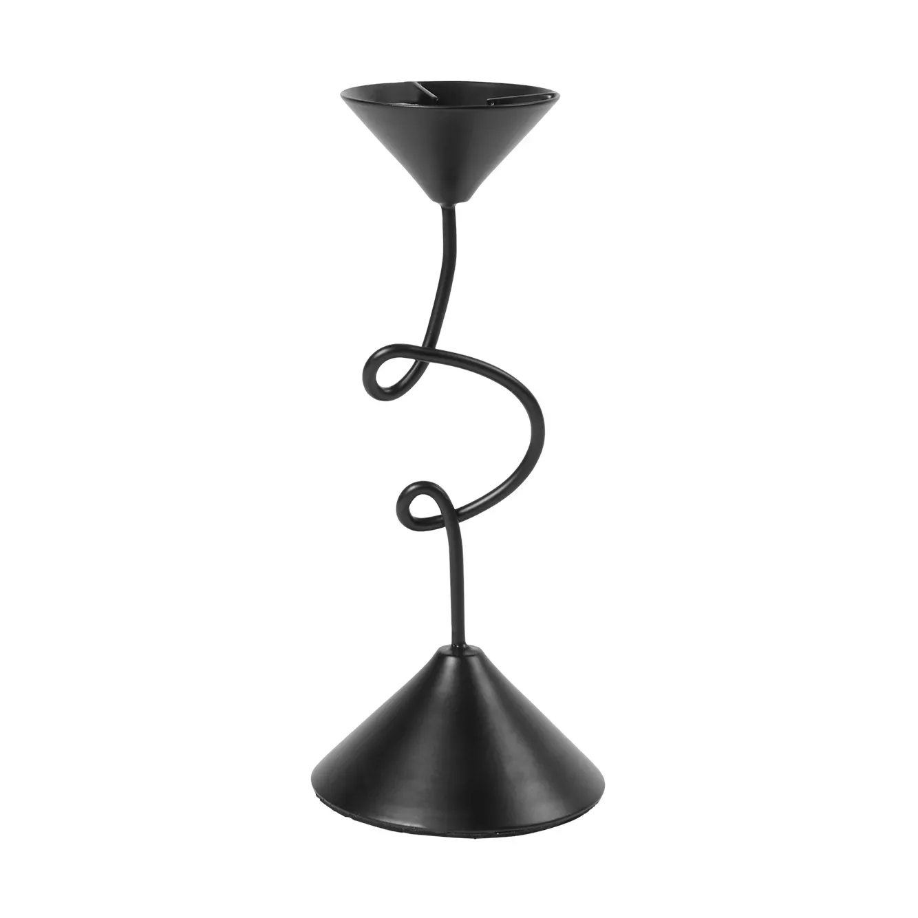Broste Copenhagen Selma Kerzenständer 19,5 cm Black