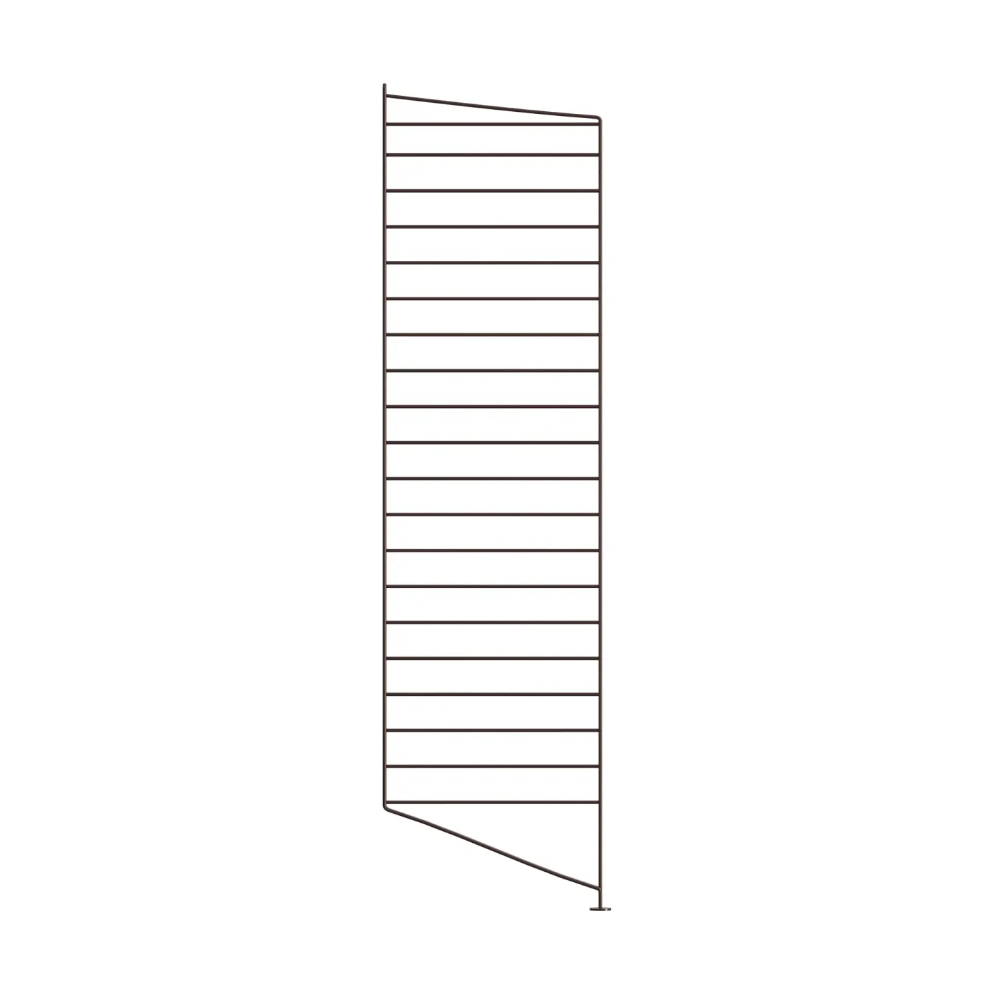 String String Bodenleiter Dunkelbraun, 115x30 cm, 1‑teilig