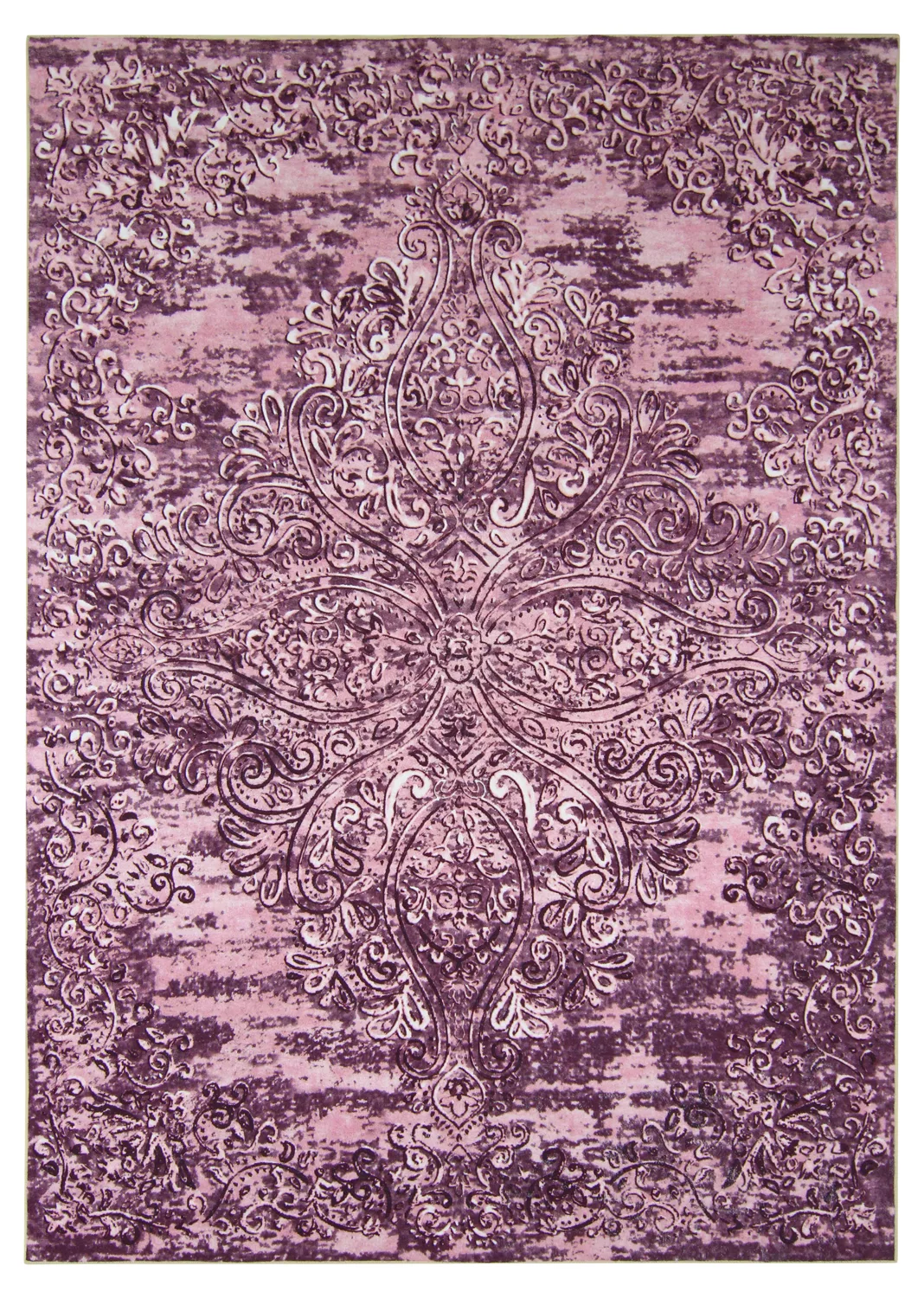 Wilton-teppe - Valenza (lilla) (Størrelse: 160 x 230 cm)