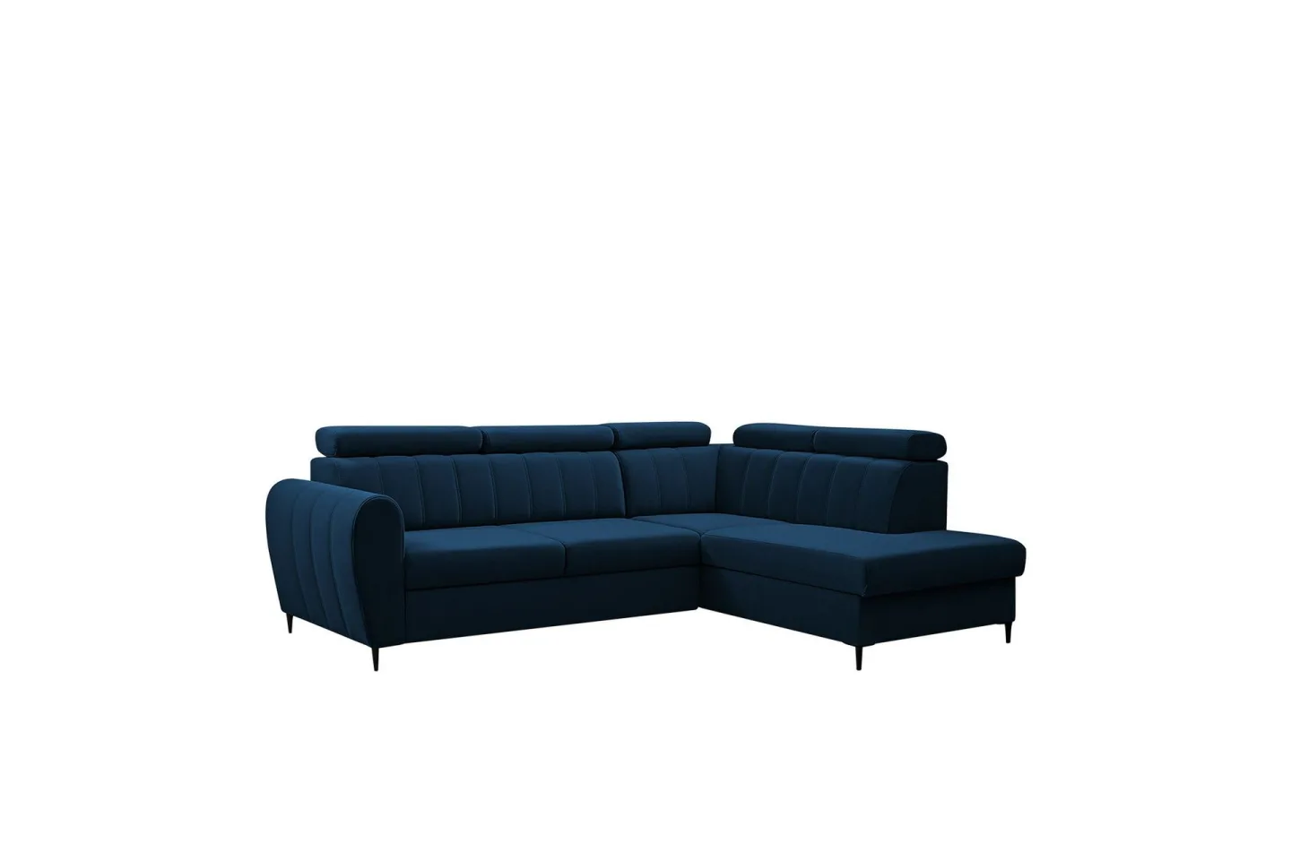 Hoffman Soffa med Schäslong 3-sits - Blå