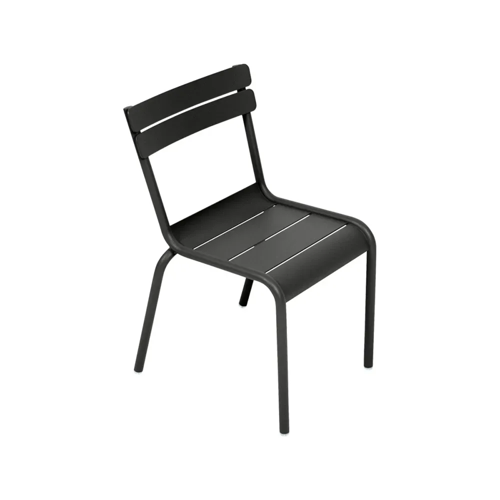 Fermob Luxembourg barnstol Liquorice (svart)