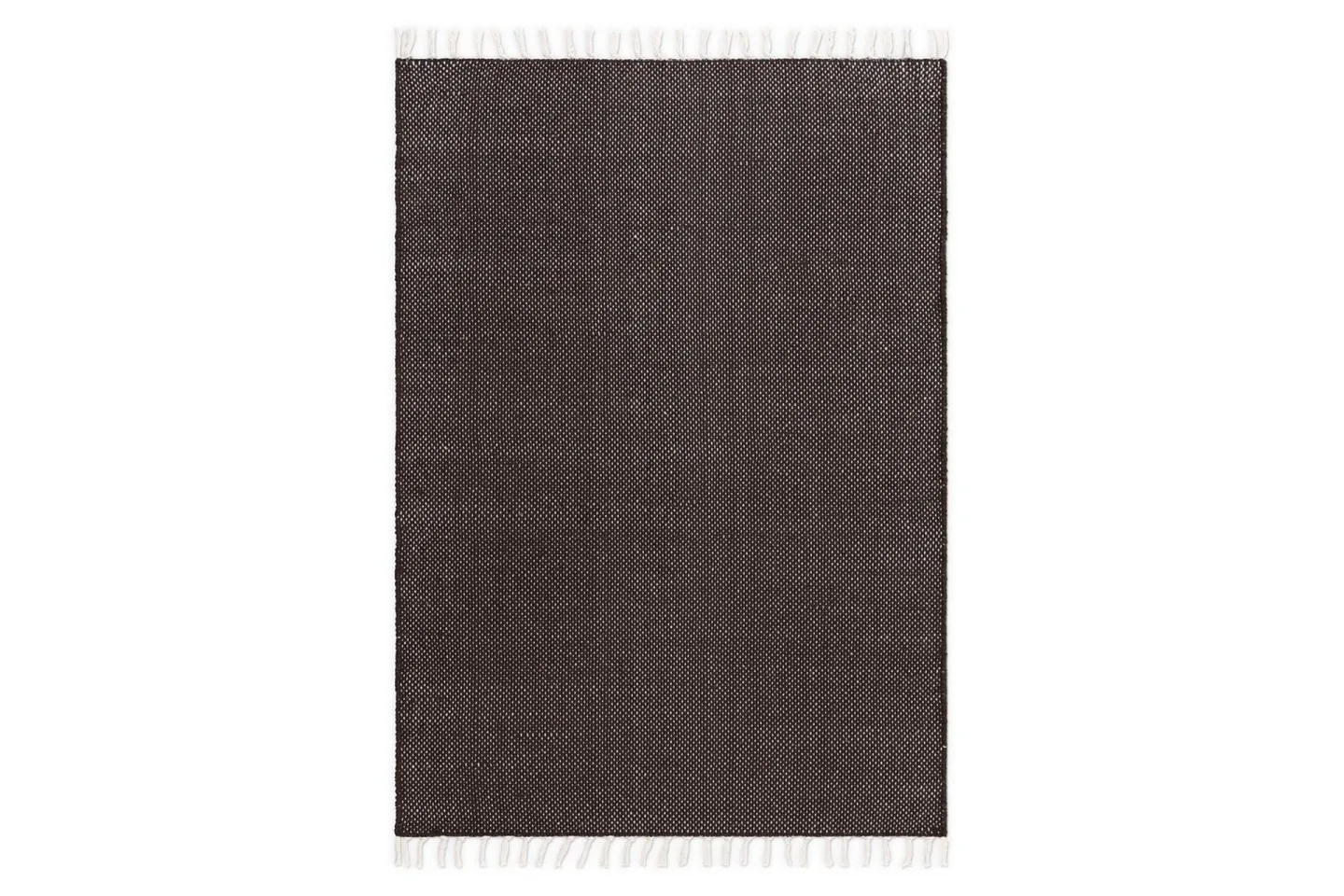 Garnmatta Line - 75x220 cm, Choklad