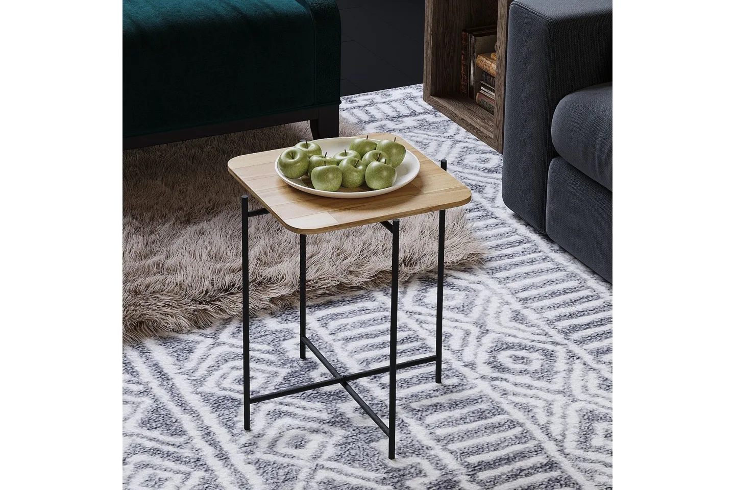 Mamta Soffbord 46 cm - Svart/Natural