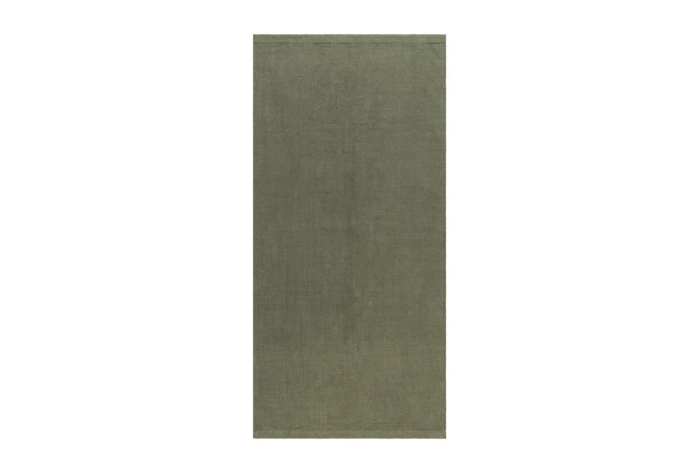 Hemse Bomullsmatta 75x150 cm - Mörkgrön