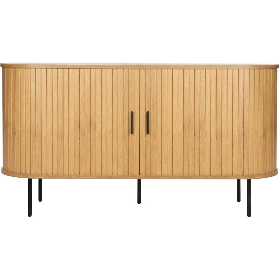 Sideboard Falvo natur Melaminbeschichtete Spanplatte B 140 H 76 cm