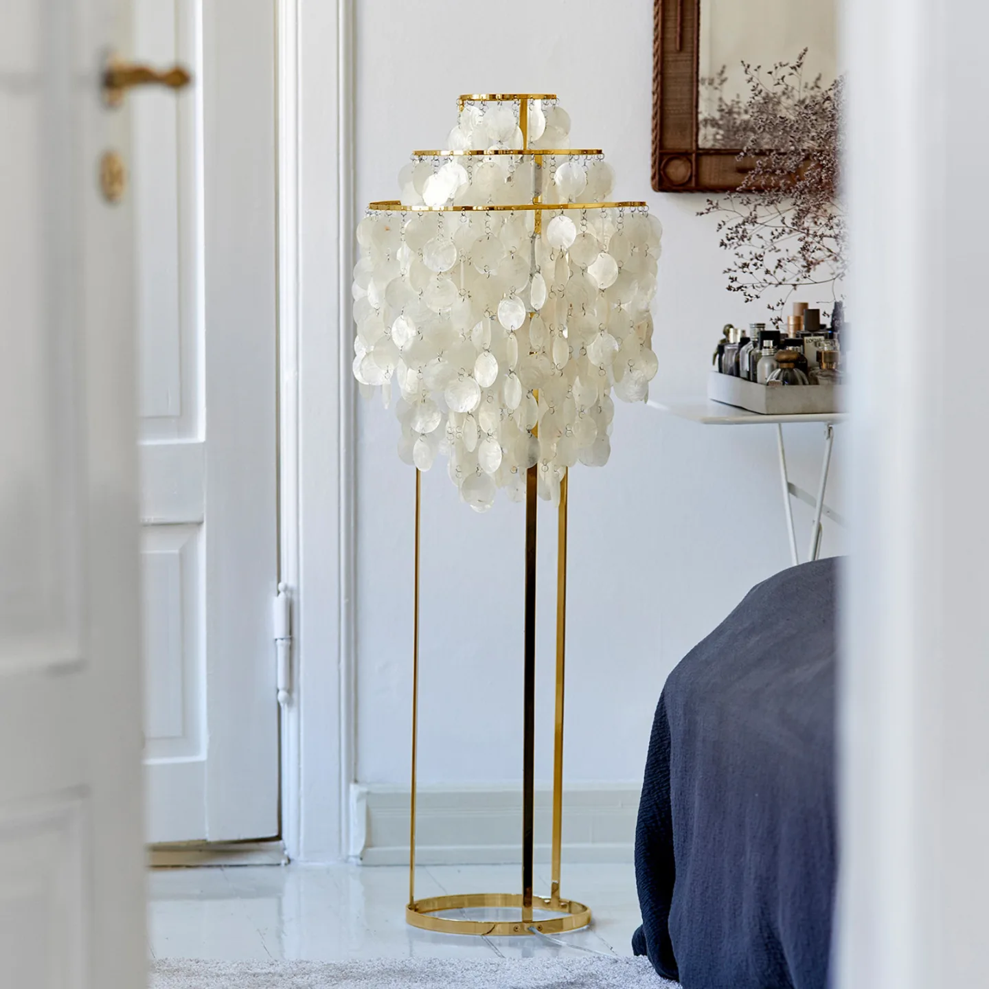 Fun 1 STM Stehleuchte Brass - Verpan Fun 1STM - Wohnzimmer - Design - Metall