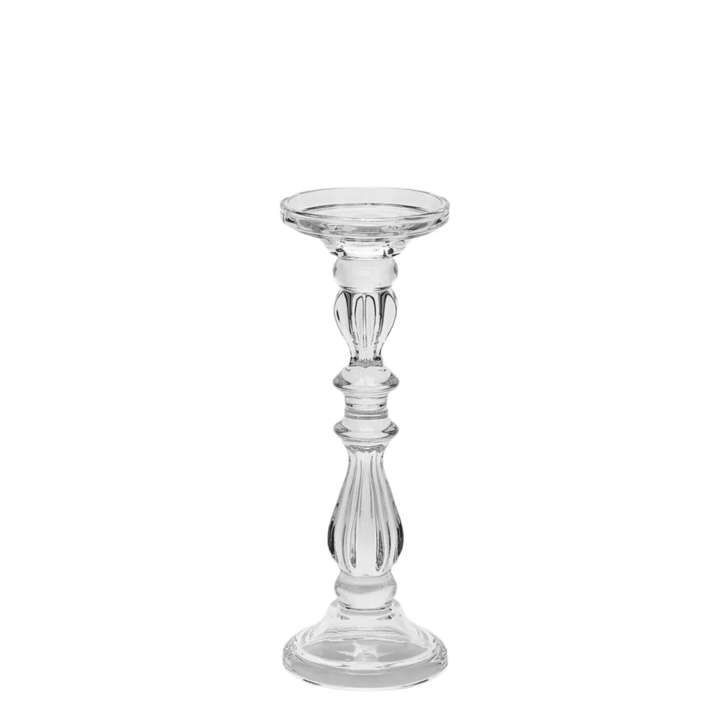 Edg Kerzenständer Kristallglas H: 39 cm | Schubiger Möbel