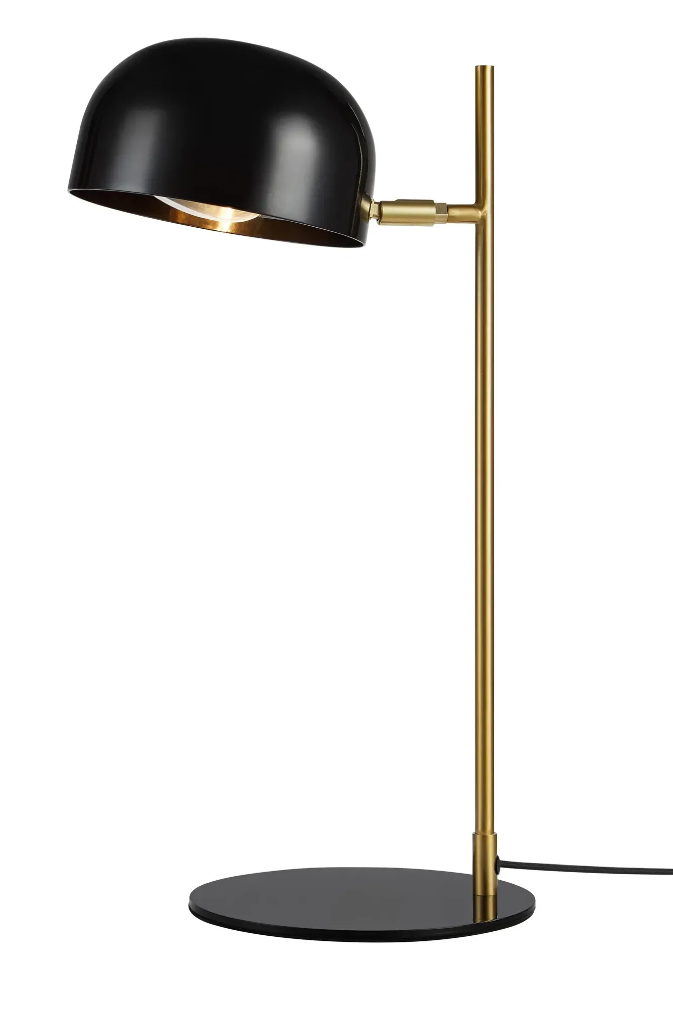 Pose Schreibtischlampe Schwarz/Messing