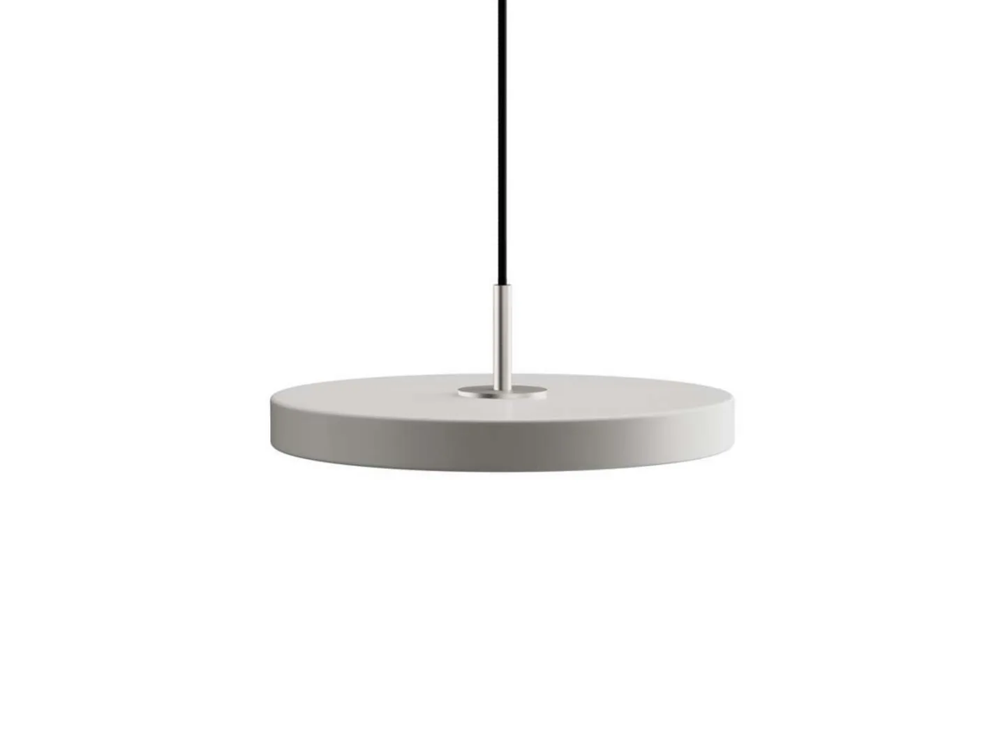 Asteria Pendel Mini Mist/Steel Top - UMAGE - Stue - Metal