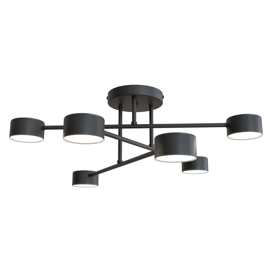 Emibig Lighting - Halo Ø60 - Takplafond - Svart