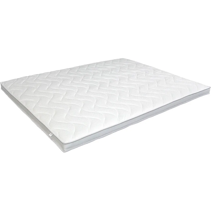 Topper President Weiss Schaumstoff 100 x 210 cm