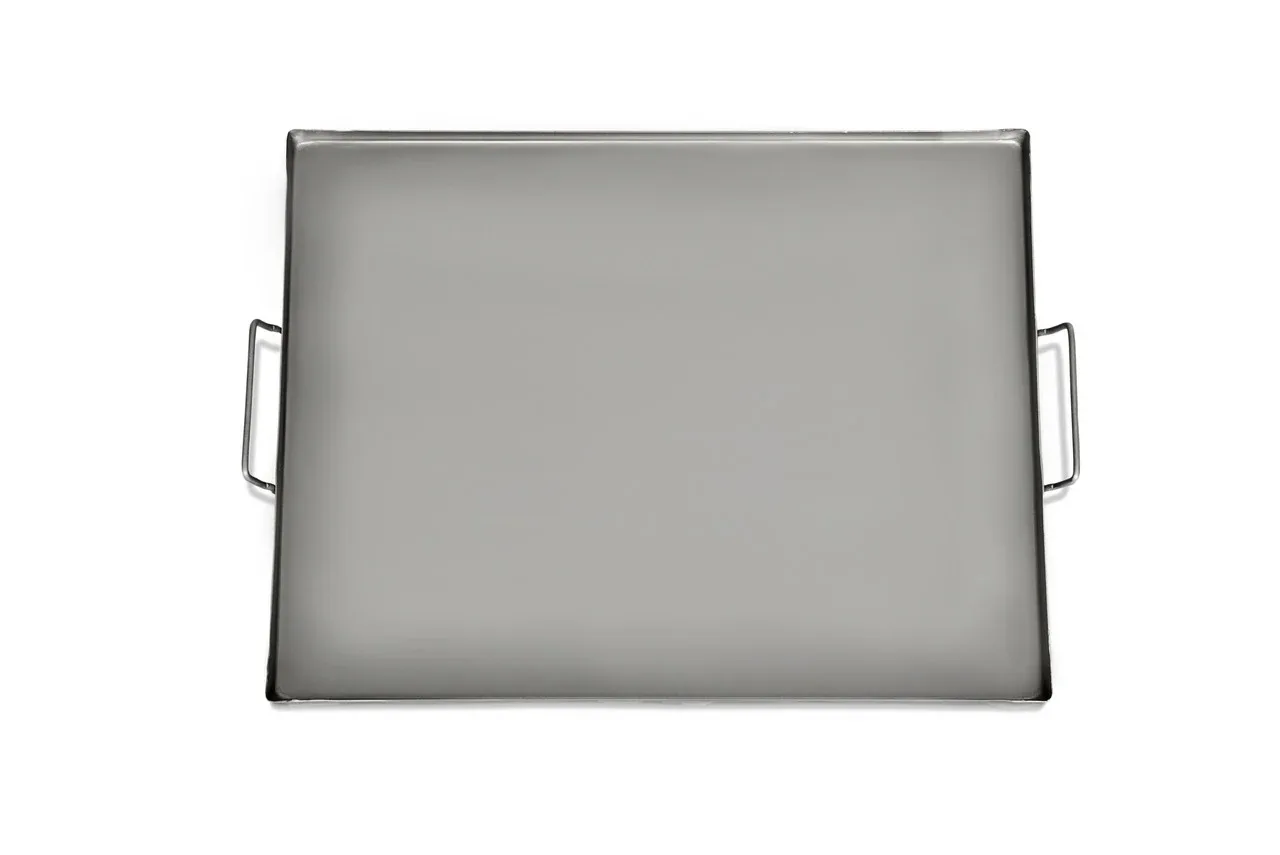 Grillplatte aus Carbonstahl 32 x 42 cm