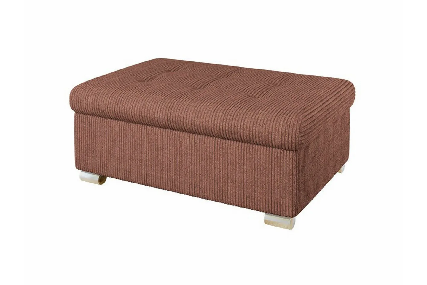 Trefor Fotpall 70 cm - Rosa