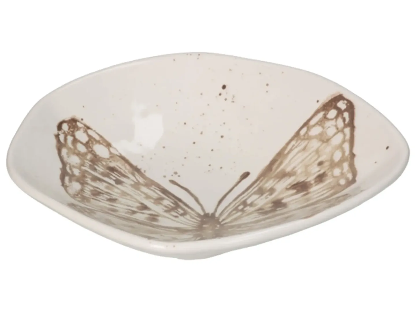 Kersten Schale Schmetterling, Keramik H: 5 cm Mehrfarbig | Schubiger Möbel