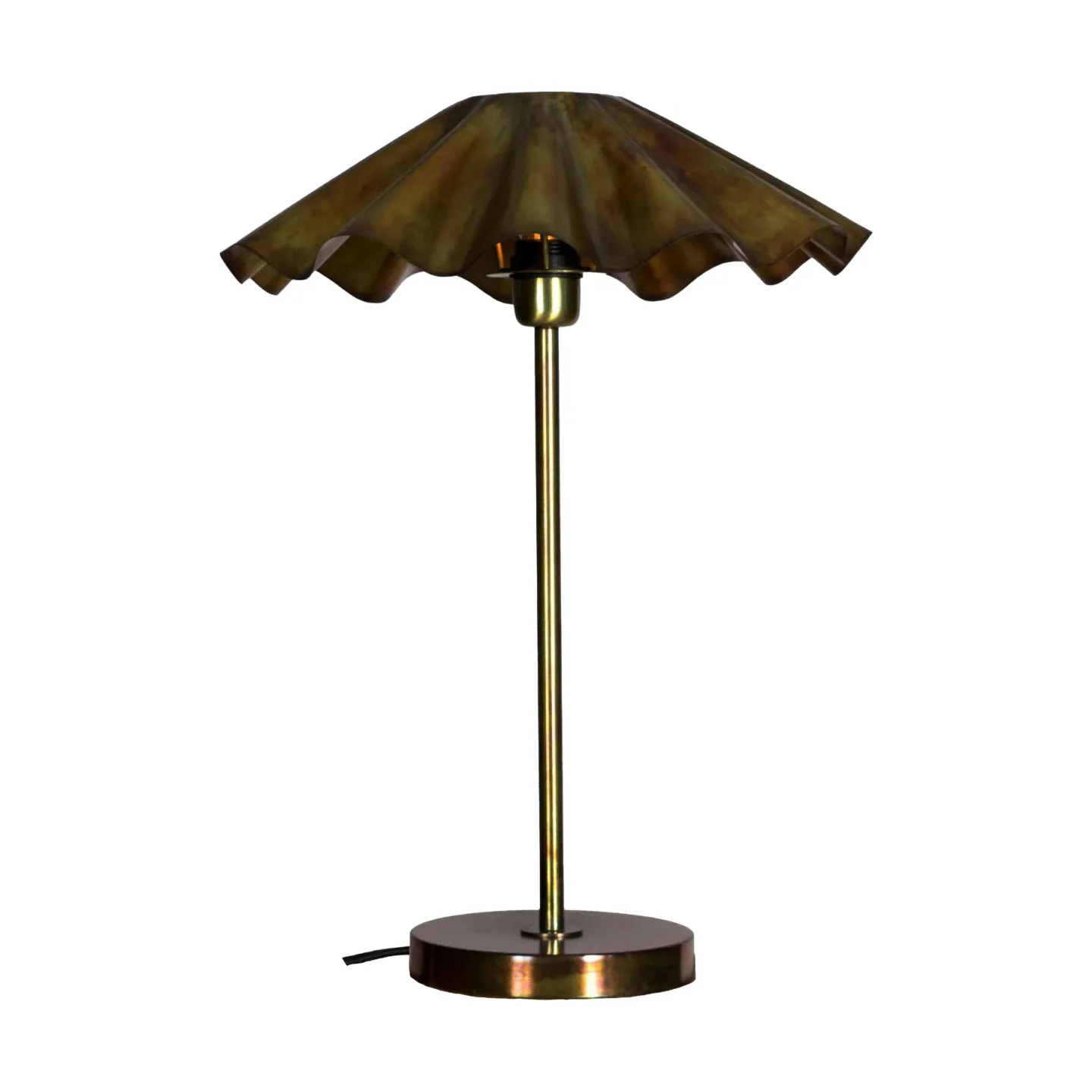 PR Home Aira Tischleuchte Gebürstetes Messing, 54 cm
