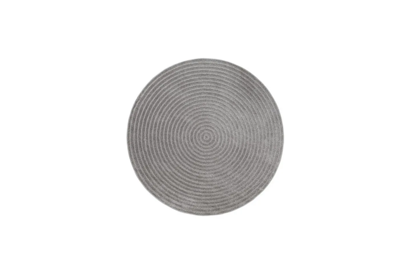 Wiltonmatta Hawaii Circle 200x200 cm, Grå - 200x200 cm, Grå