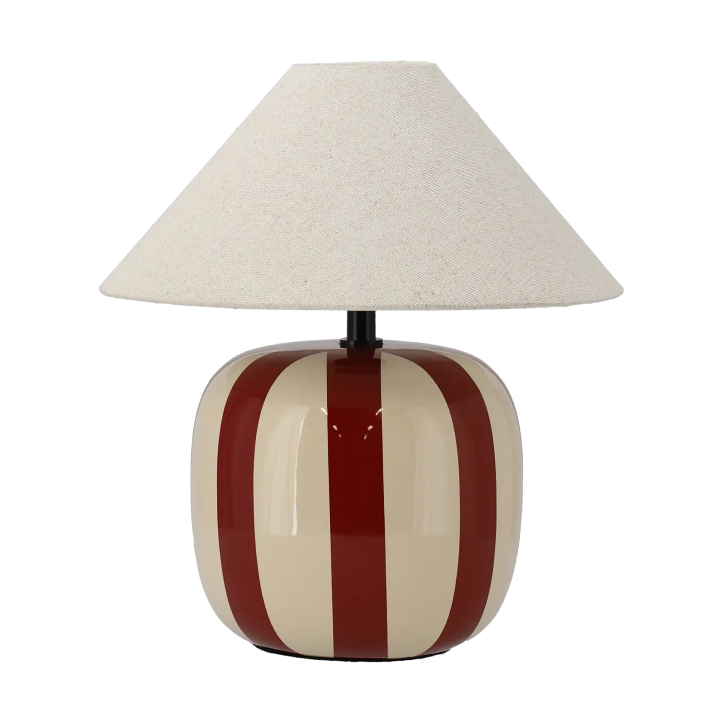 Scandi Living Alvar Tischleuchte 31 cm Rostrot