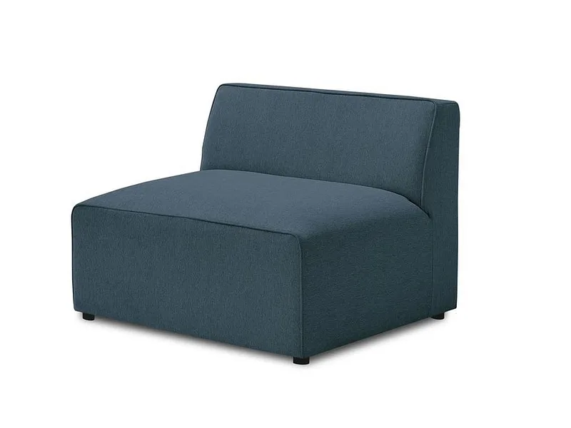 Modulare Sessel für Sofa BOBOCHIC MEGEVE Stoff chiniert dunkelblau