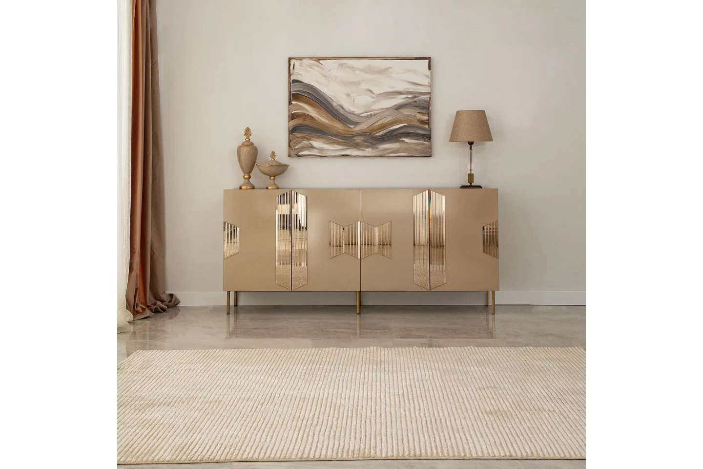 Seyring Konsollbord 180 cm - Brons