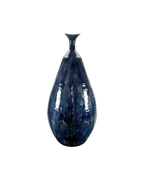 Belmont Floor Urn Indigo High