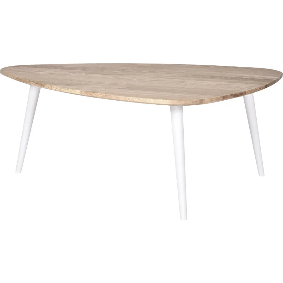 Salontisch Forlan II natur Eiche, MDF Massivholz B 90 T 60 cm