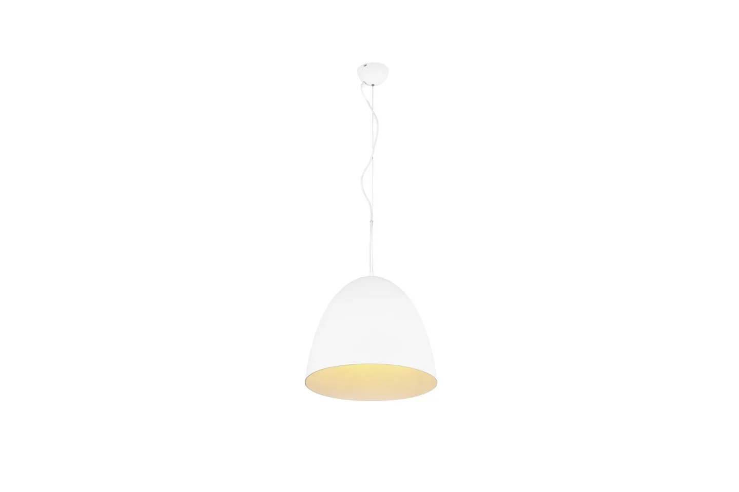 Tilda Taklampa 40 cm E27 mattvit - Matt vit