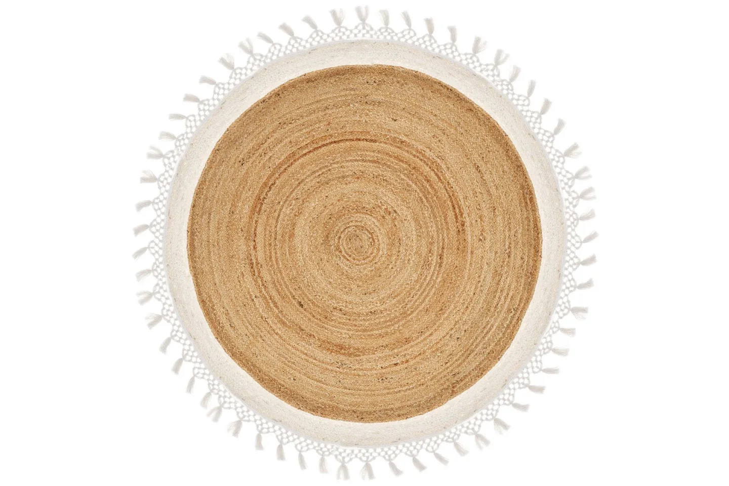 Marts Jutematta 140 cm Rund - Beige