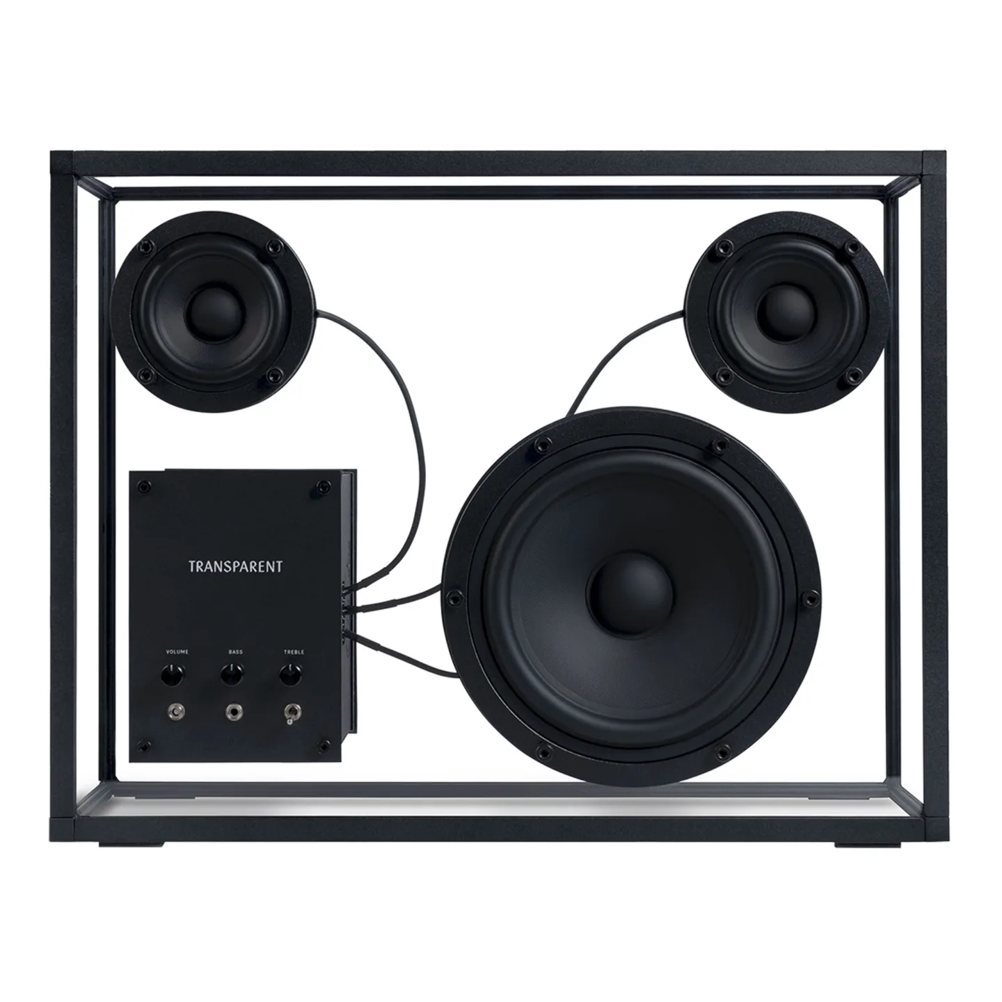 Transparent Sound - Transparent Speaker Svart - Ljud och teknik - Per Brickstad - Svart