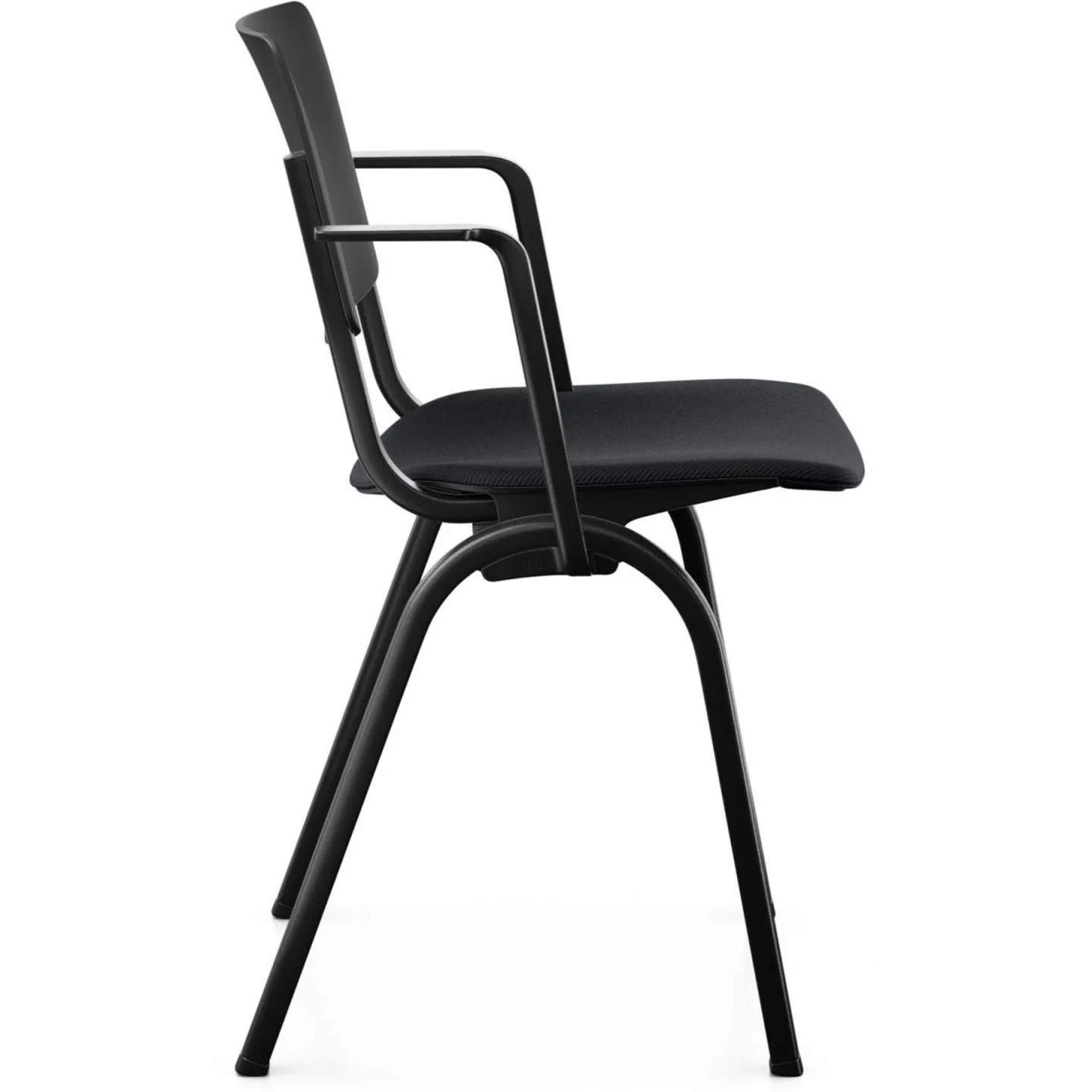 HAG Konferenzstuhl Celi 9140 Schwarz Kunststoff/Aluminium H 121 cm - Konferenzstuhl