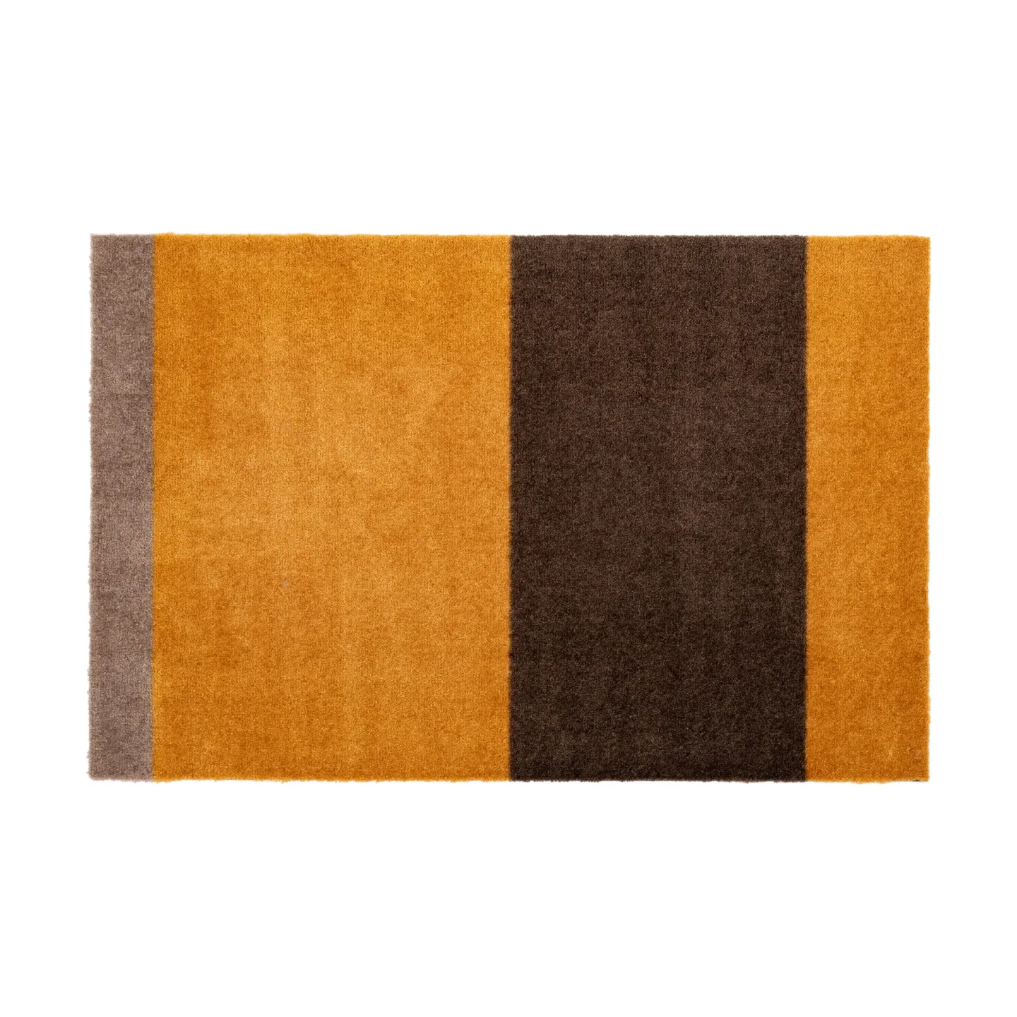tica copenhagen Stripes dörrmatta horisontell Dijon-brown-sand, 60x90 cm