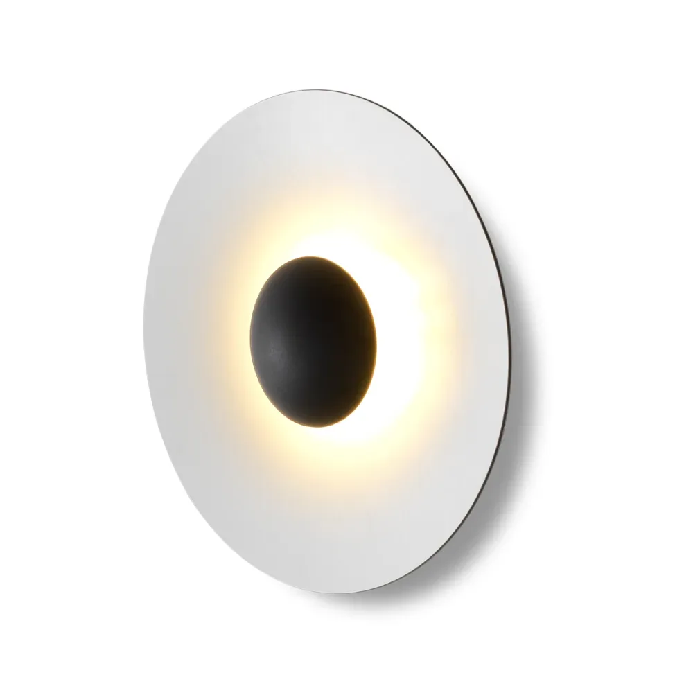 Marset Ginger 60 C vägglampa vit/ek