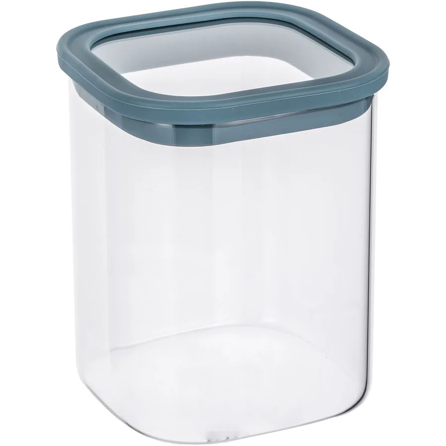 Aufbewahrungsbox Savanna transparent Glas/Silikon Glas/Kunststoff T 10 cm 1 l