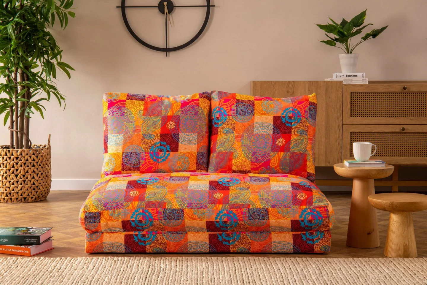 Maydena Bäddsoffa 2-sits 185x120 cm - Flerfärgad
