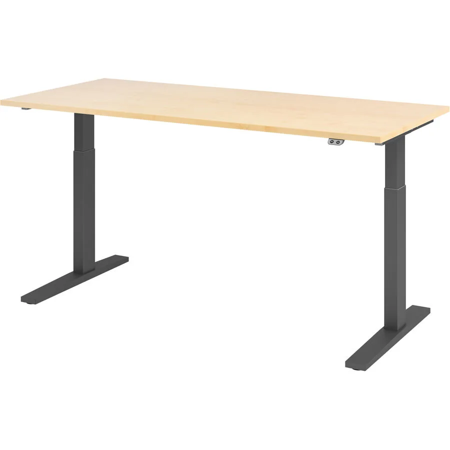 Schreibtisch Office Ahorn Holzwerkstoff B 180 T 80 cm