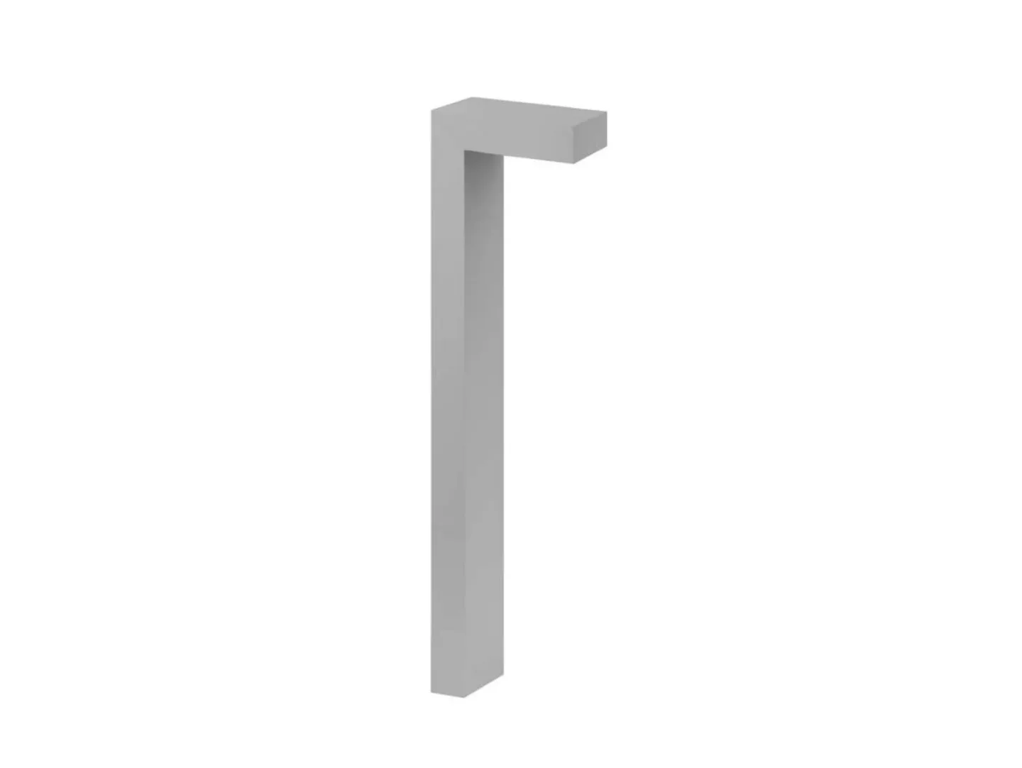 Asker LED Utendørs Pullert H85 m/Markfeste Alu - Norlys - Terrasse - Aluminium