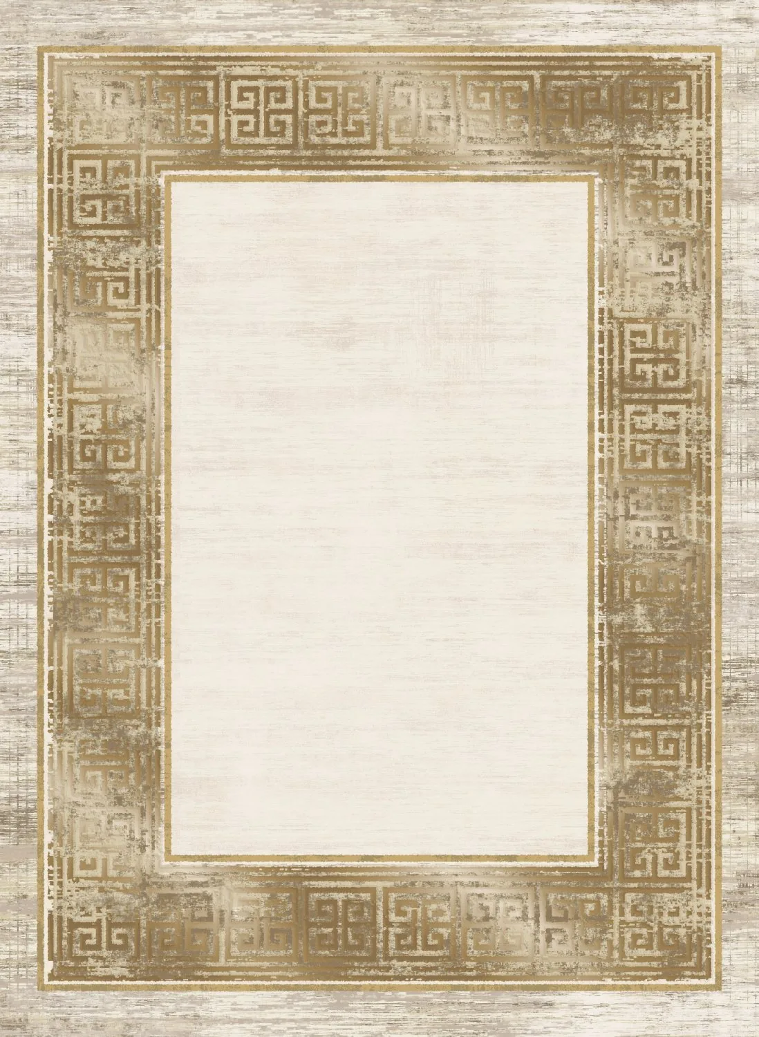 Wilton-teppe - Tilos (beige) (Størrelse: 130 x 190 cm)
