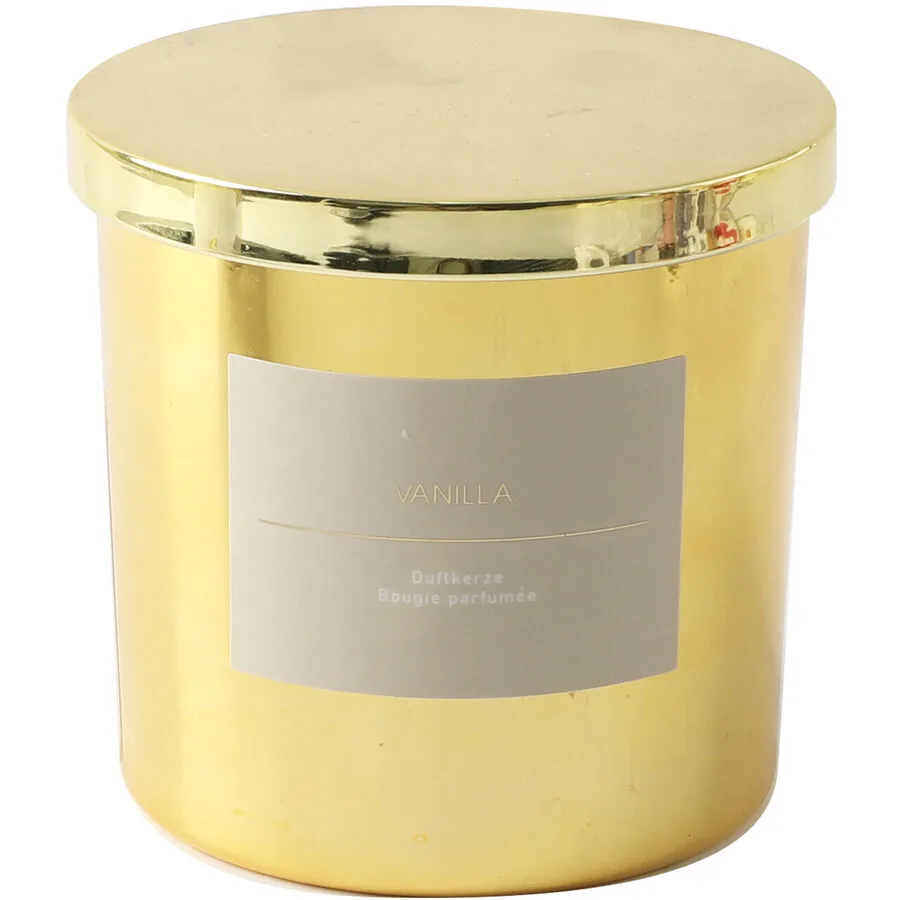MyDeal Duftkerze Modern Bohemian Gold Wachs/Glas 10 cm - Material: Glas/Wachs