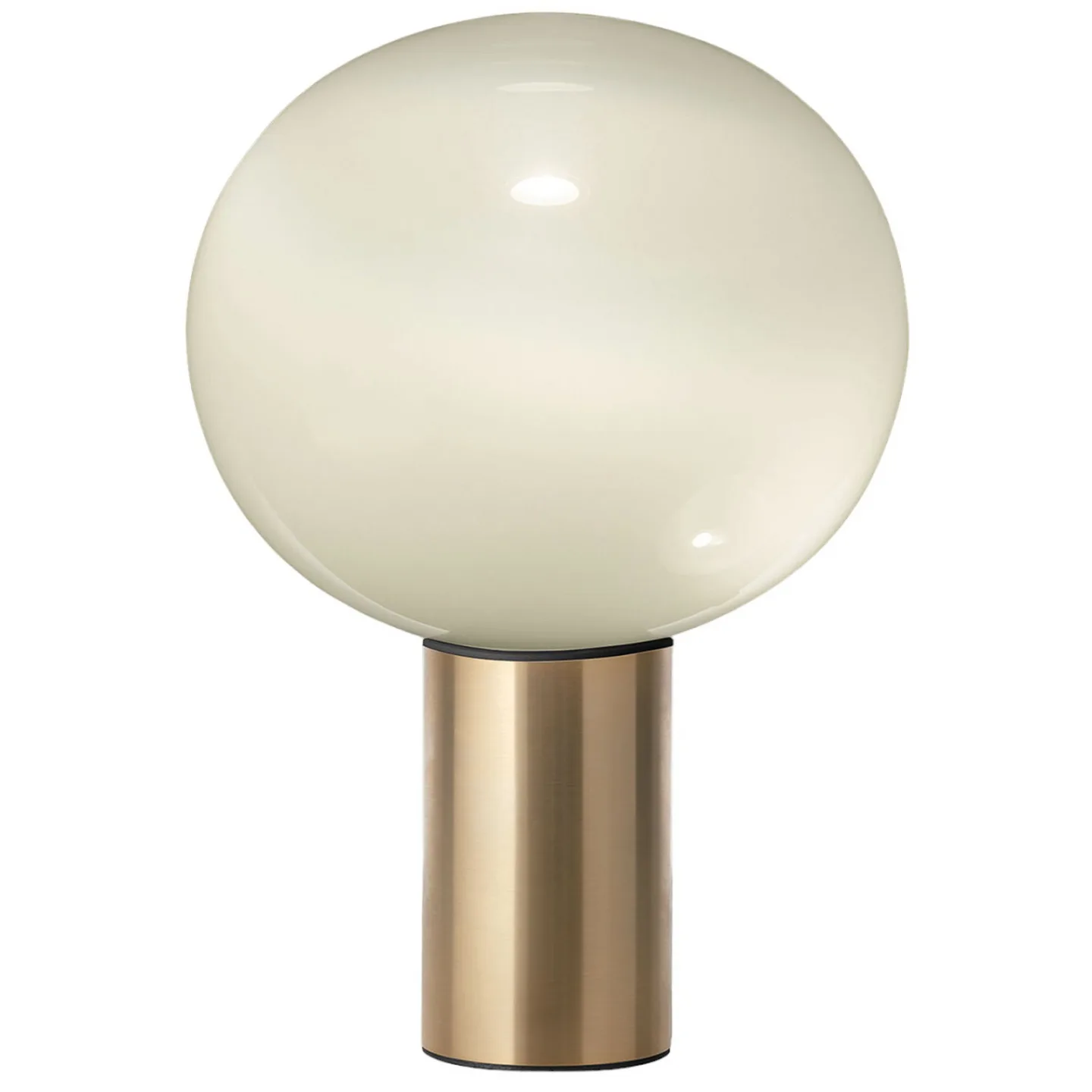 Laguna 37 Tischleuchte Gold - Artemide - Wohnzimmer - Design - Glas - Mit Schirm