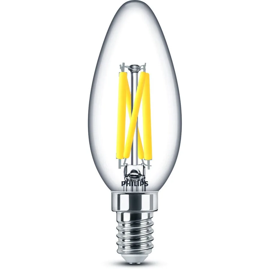 Leuchtmittel Philips Glas E14 5.9 W - Farbe: klar - LED - Lichtfarbe: Extra warmweiss - LED Leuchtmittel