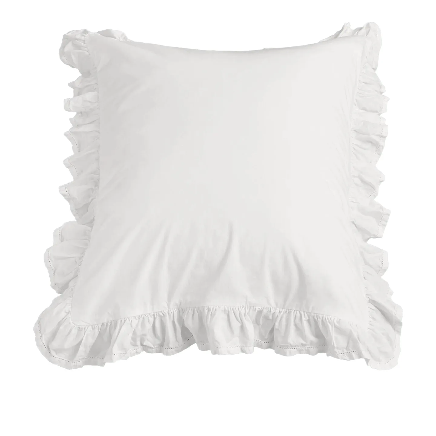 Tekla - Percale, Broderie Anglaise, Pillow Sham - Broken White/Elodie, 50X60 - Örngott - Elodie Ouedraogo