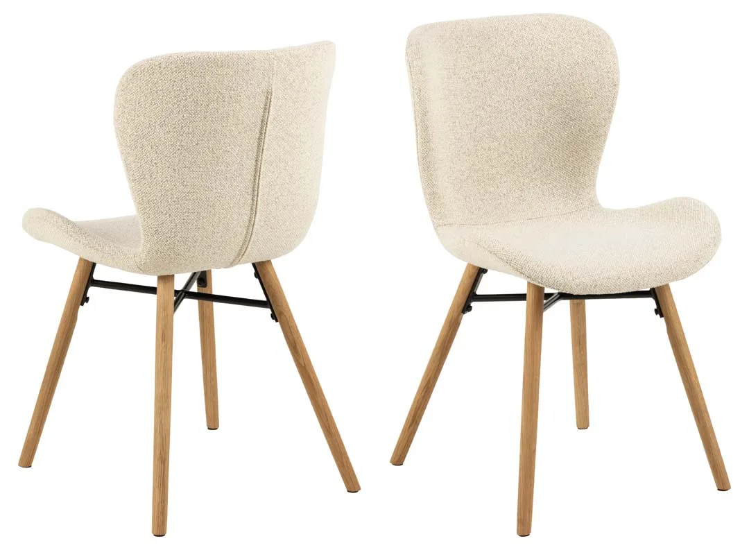 BatildaA1 Esszimmerstuhl beige.