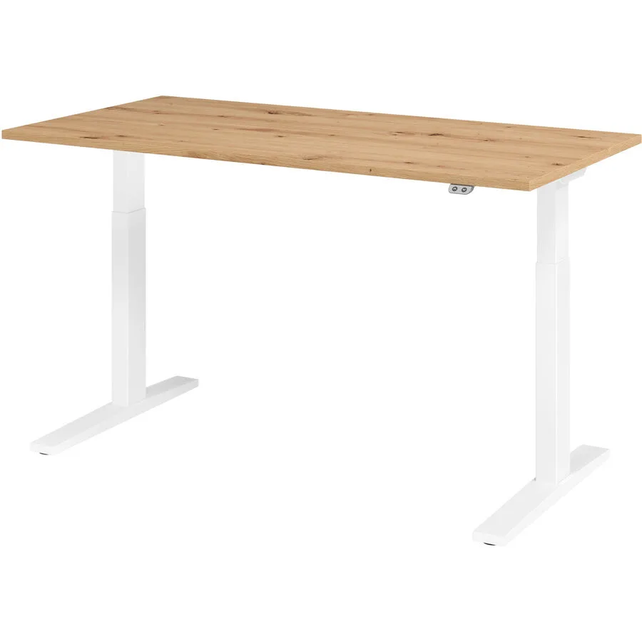 Schreibtisch Office Asteiche Holzwerkstoff B 160 T 80 cm