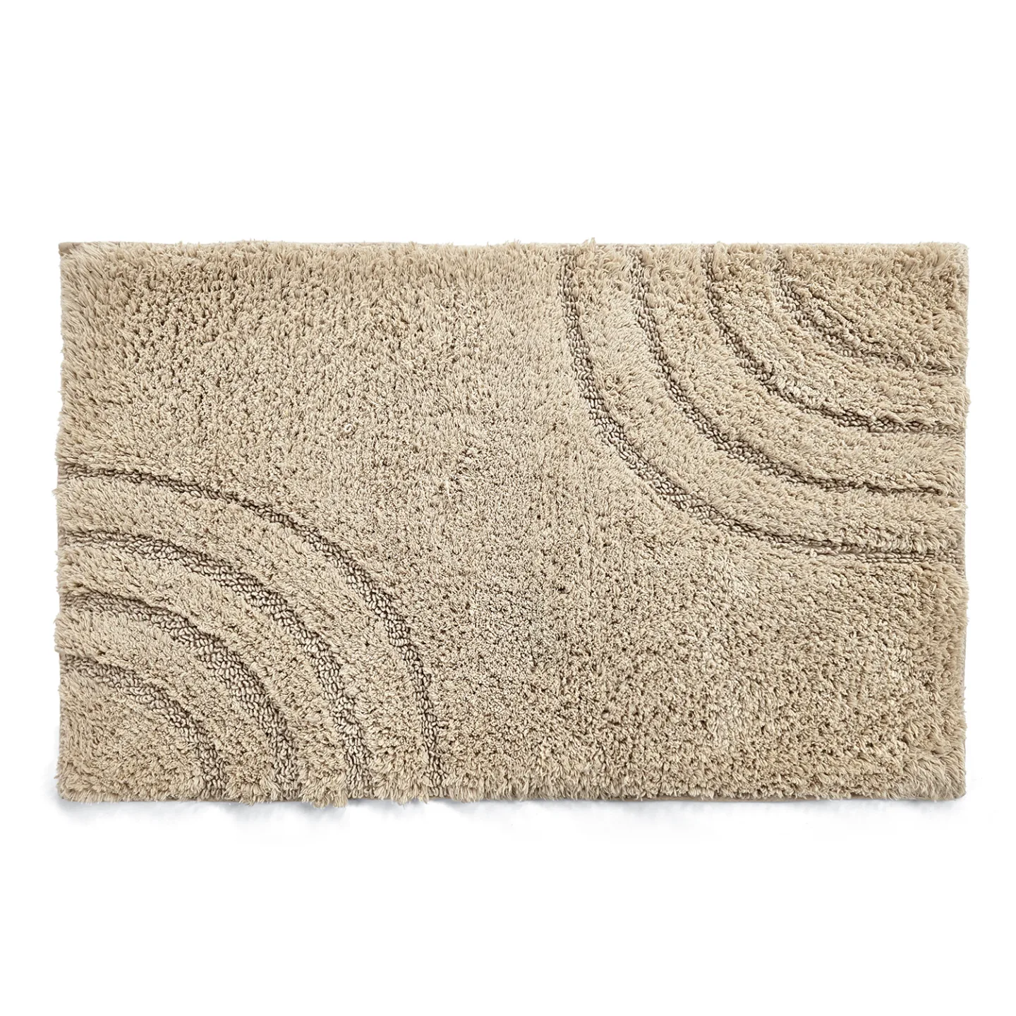 Baderomsmatte - Eliza (beige) (Størrelse: 50 x 80 cm)